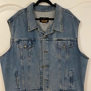 Harley Davidson Denim vest.